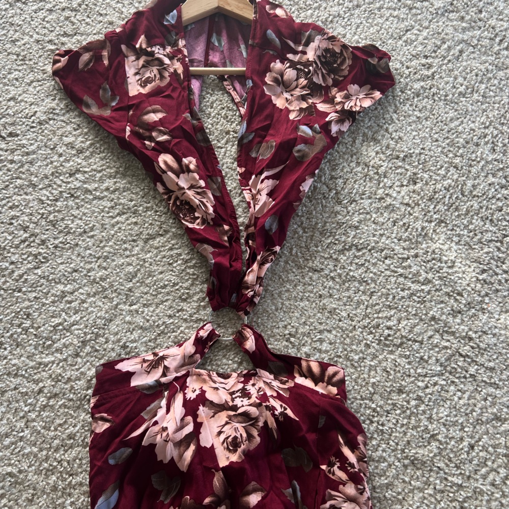 Maxi floral dress